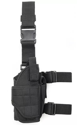 [470454257174565] PORTA ARMA P/PIERNERA BLACK
