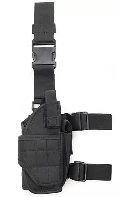 [470454257174565] PORTA ARMA P/PIERNERA NEGRO