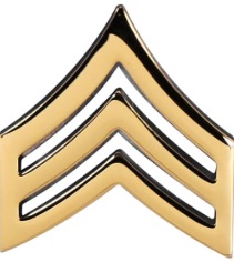 [7453010913595] PIN SARGENTO II DORADO