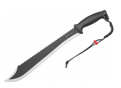 [028907630120] KILIMANJARO 506426 MACHETE, LOMO DE SIERRA 21" - 53.5cm CON ESTUCHE 