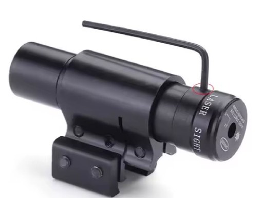 [2100003174609] LASER ROJO CON PICATINNY