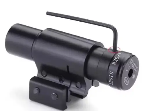 [2100003174609] LASER ROJO CON PICATINNY