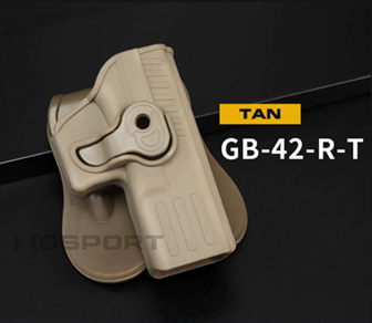 WOSPORT Funda (mano derecha) para GLOCK (Apto para WE,Marui,KJW)